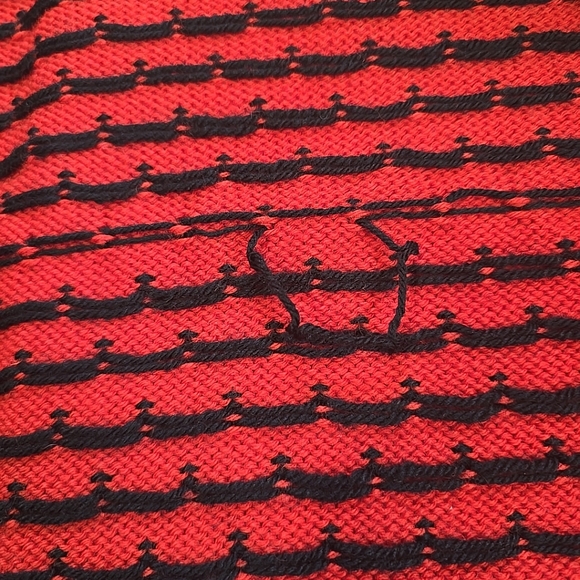 Dale Of Norway Womens Nordic Red Patterned Cardigan Size L Beauty!! - Picture 12 of 12